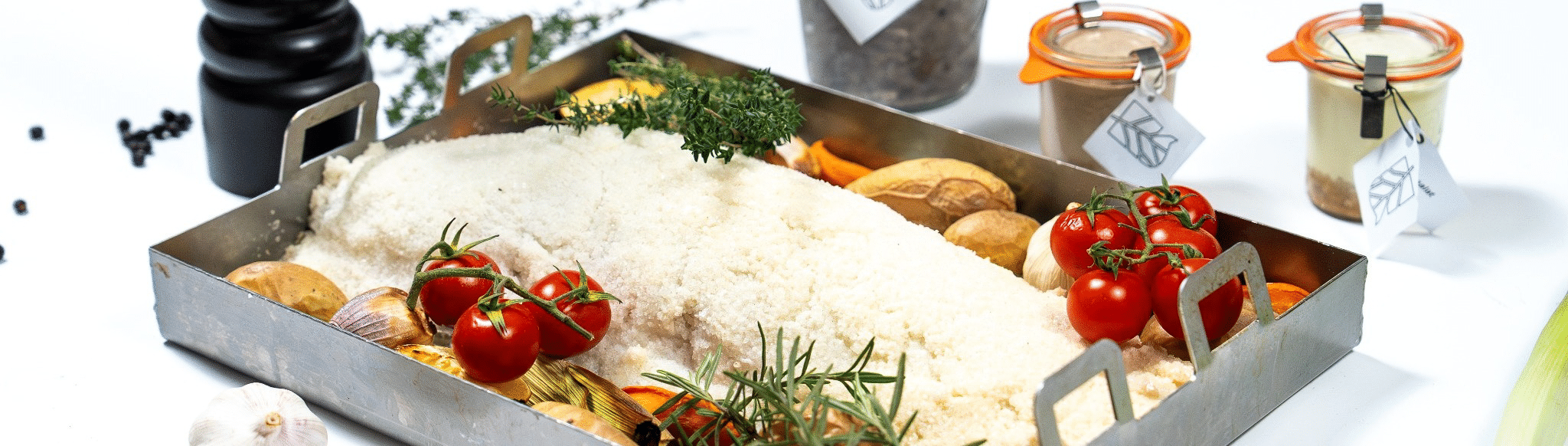 Fisch in Salzkruste